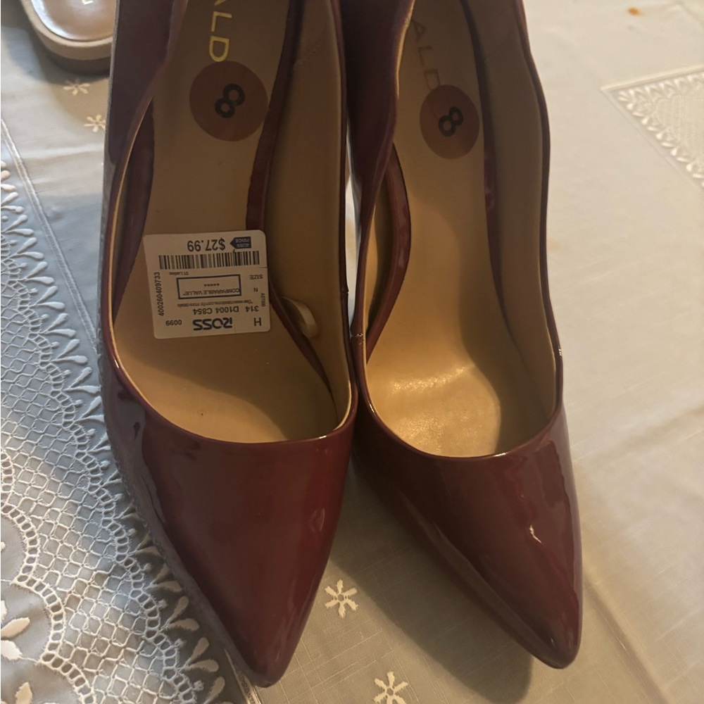 Aldo Deep Red Heels